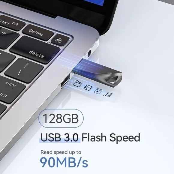128GB USB 3.0 Flash Drive - Picture 2 of 11